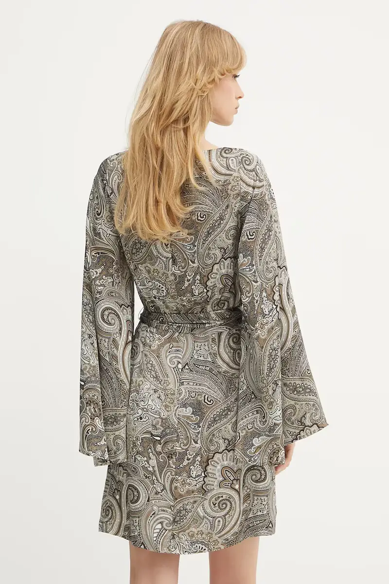 vestito LOREDANA colore marrone 5YGK40 7298A miniatura 3