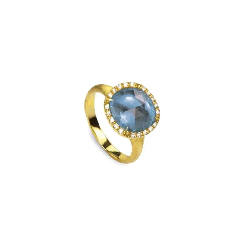 Anello In Oro Giallo Con Diamanti - Marco Bicego