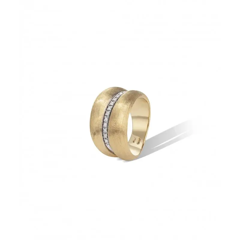 Anello Lucia - Oro Giallo E Diamanti - Marco Bicego