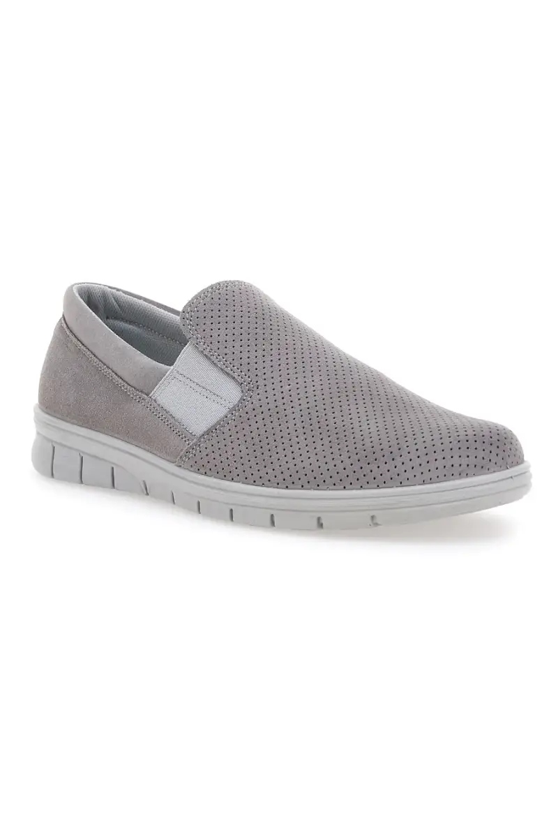 MARCO BRANDI Mocassini Grigio 3552025 miniatura 2