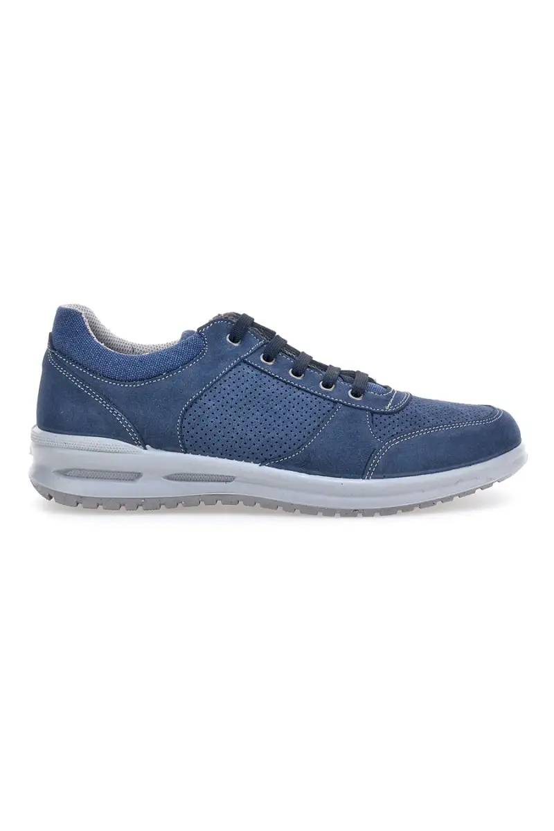 Scarpe stringate blu con comfort sole energy Marco brandi 23 [NAVY]