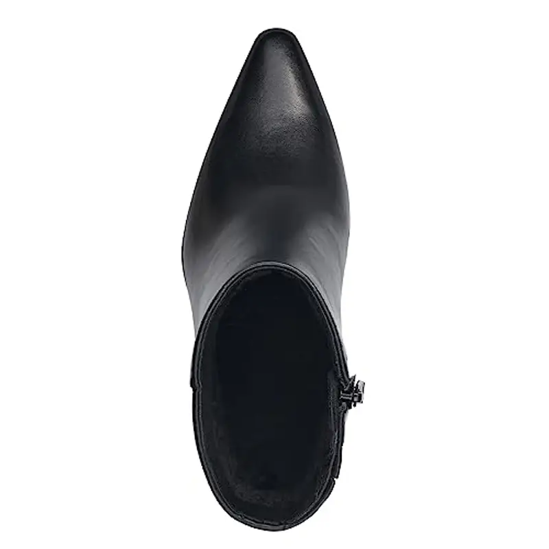MARCO TOZZI Stivaletti Donna a Punta con Tacco in Pelle Sintetica, Black, 38 EU miniatura 3