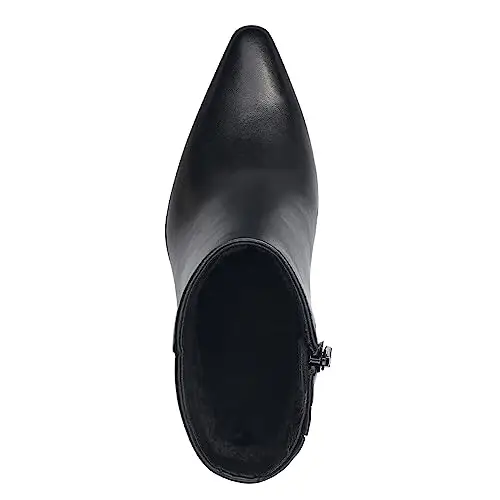 MARCO TOZZI Stivaletti Donna a Punta con Tacco in Pelle Sintetica, Black, 41 EU miniatura 3