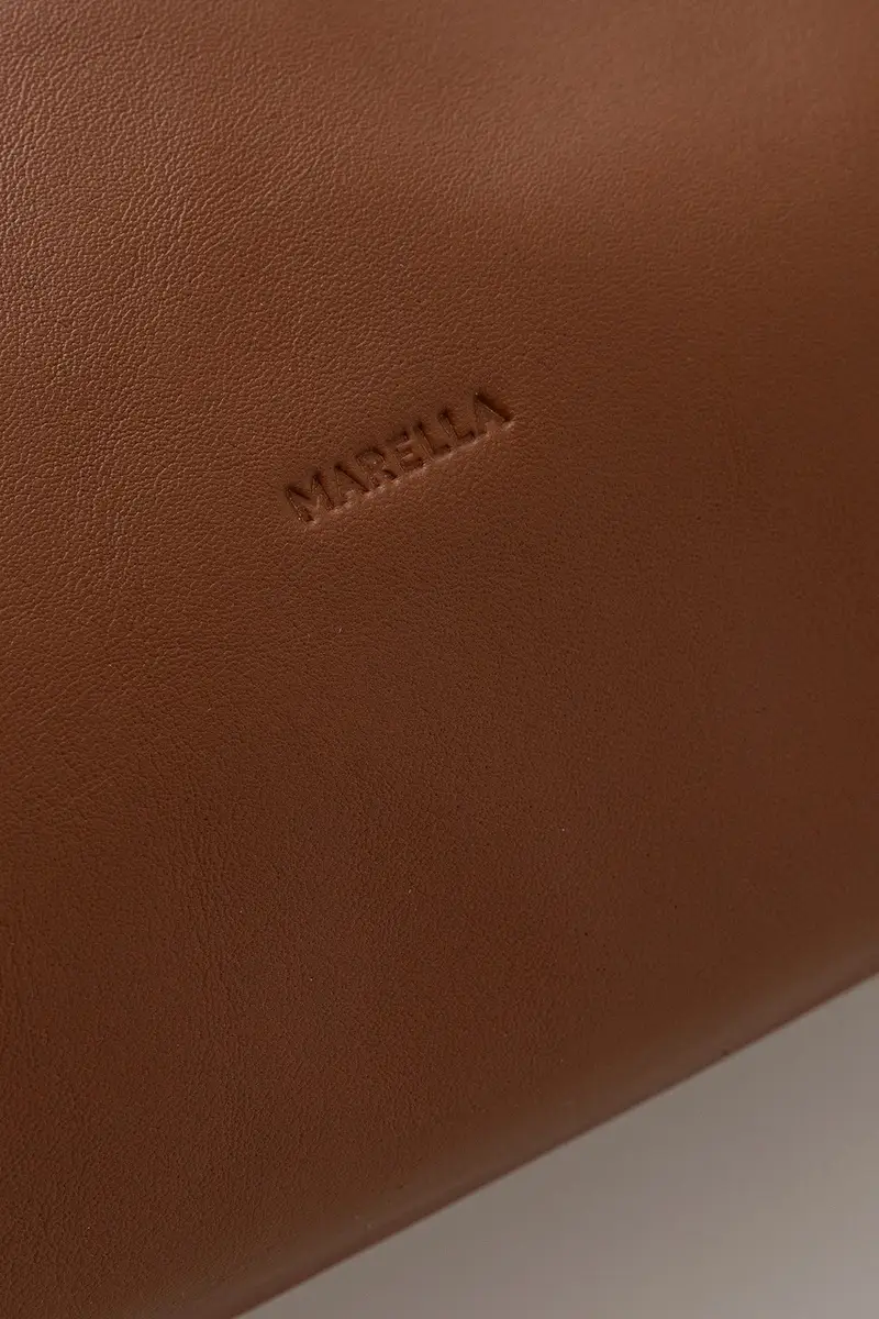 Marella Borsa a mano Marrone 3843166 miniatura 4