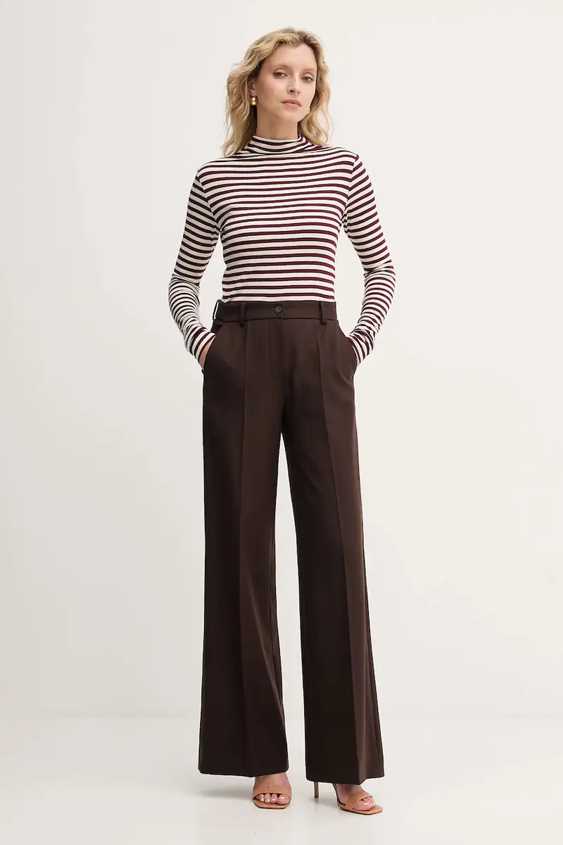 camicia a maniche lunghe Emme by Marella colore beige 2525946031200 miniatura 2