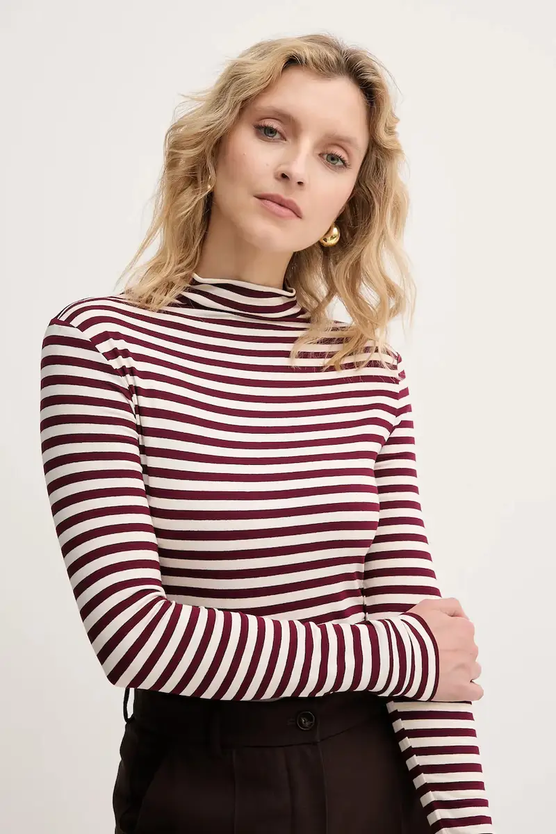 camicia a maniche lunghe Emme by Marella colore beige 2525946031200 miniatura 4