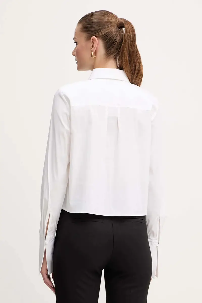 camicia donna colore bianco 2523116031200 miniatura 3
