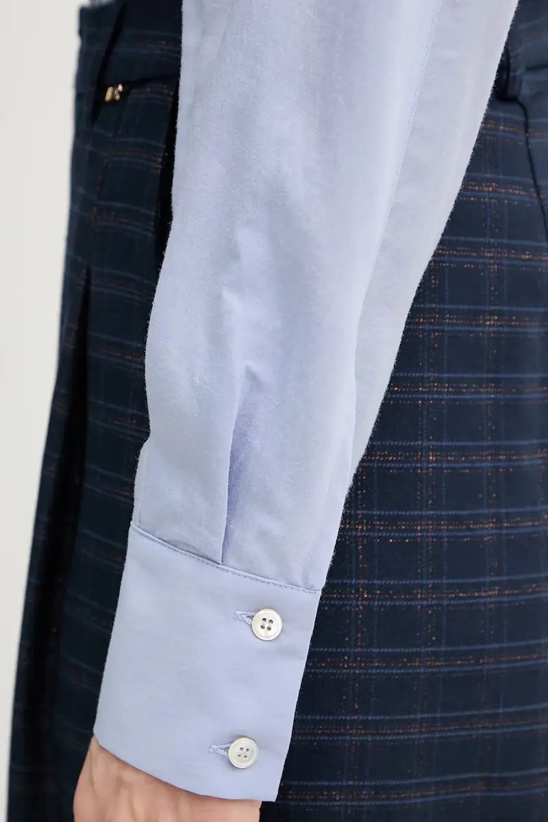 camicia donna colore blu 2523116022200 miniatura 5