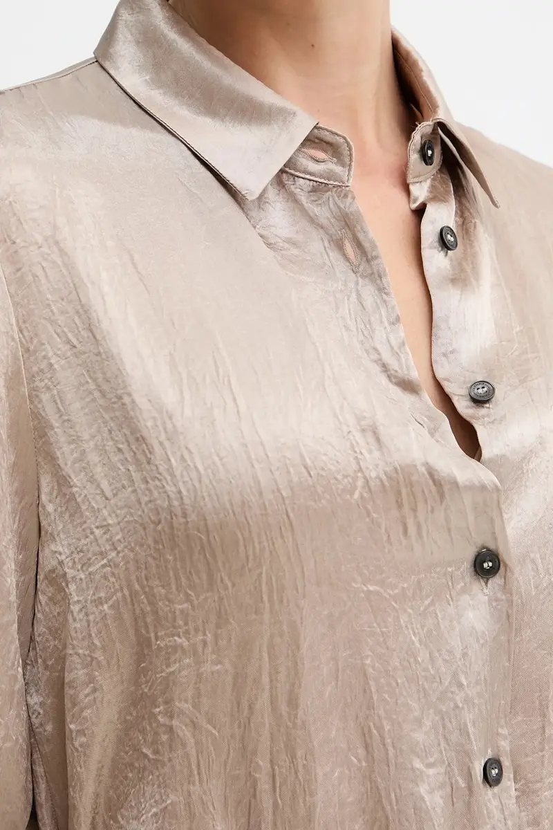 camicia Emme by Marella donna colore marrone 2525116091200 miniatura 5