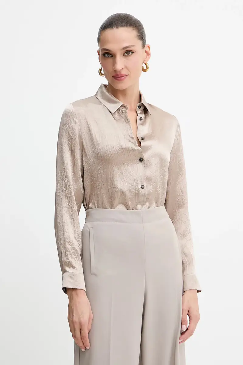 camicia Emme by Marella donna colore marrone 2525116091200