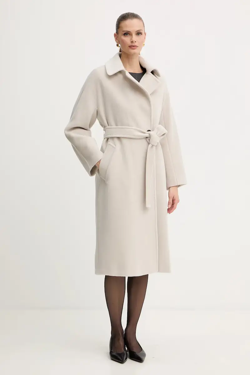 cappotto in lana colore beige 2523016142200