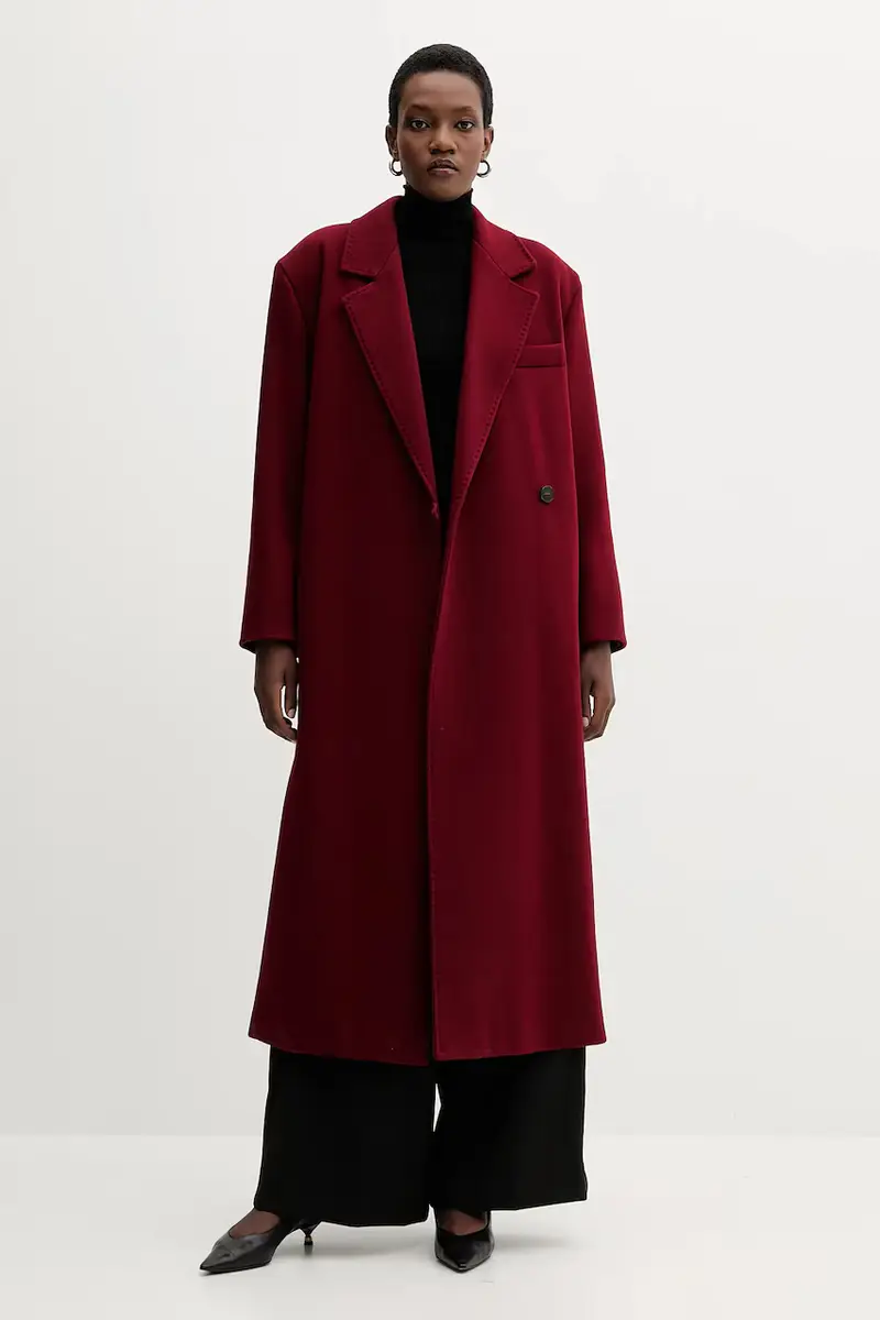 cappotto in lana Granata miniatura 2