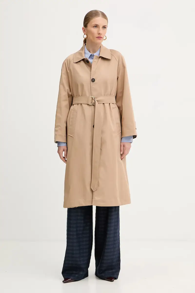 cappotto reversibile con lana colore beige 2523026011200