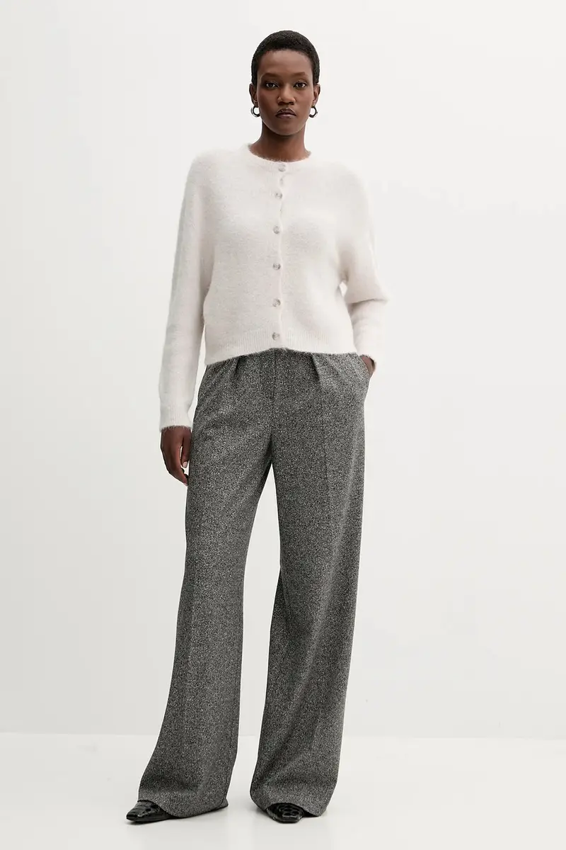 cardigan con alpaca colore beige 2523346072200 miniatura 2