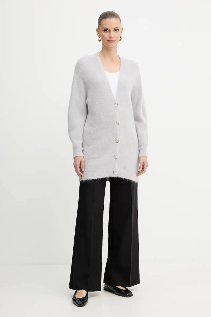 Marella Cardigan Donna Grigio 3842039 miniatura 2