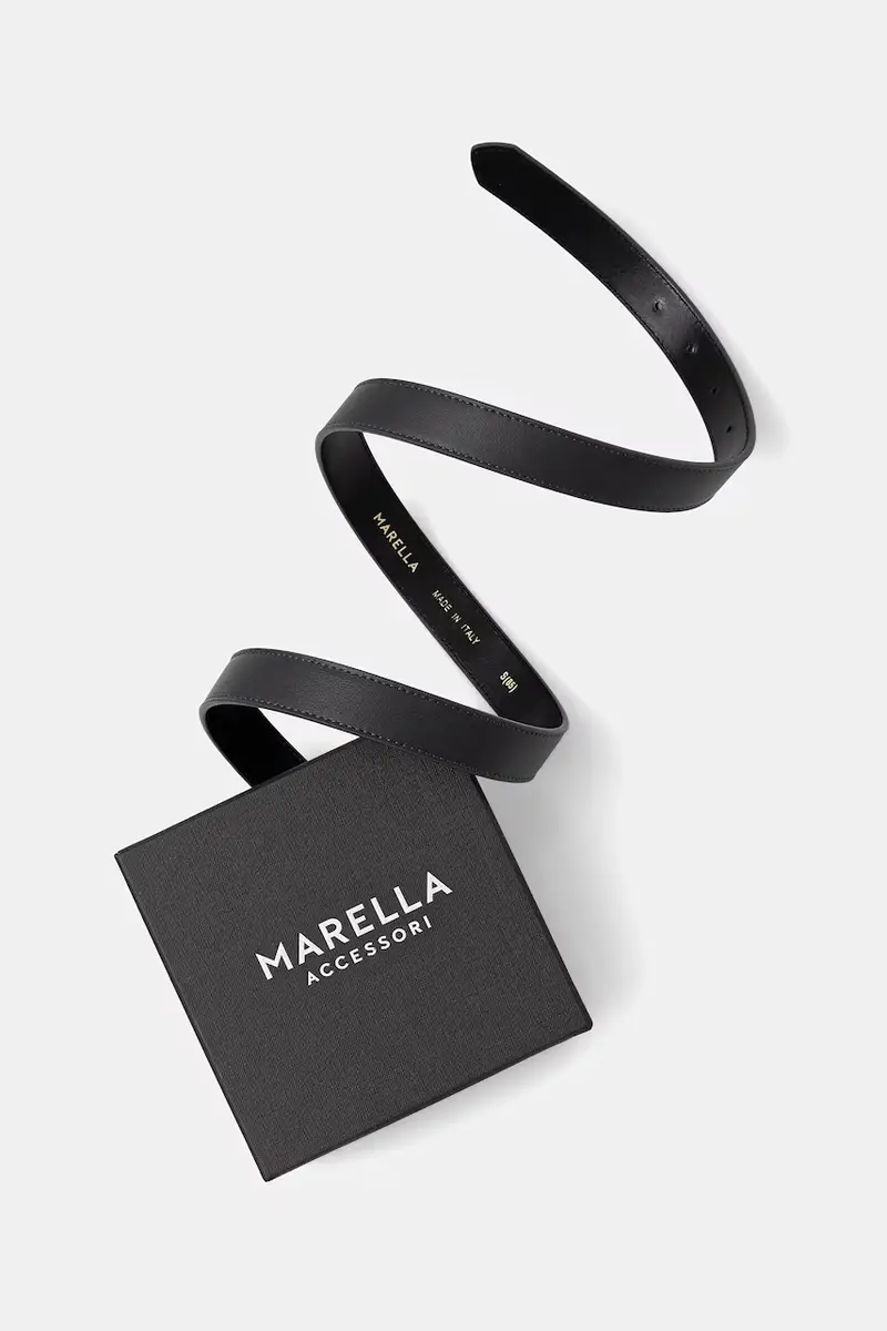 cintura in pelle donna colore grigio 2523506037200 miniatura 3