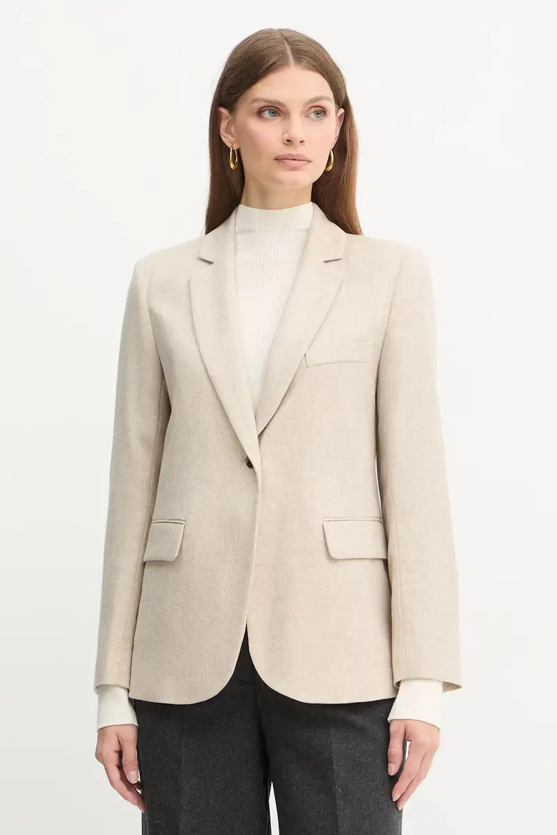 giacca con lana Emme by Marella colore beige 2525046072200