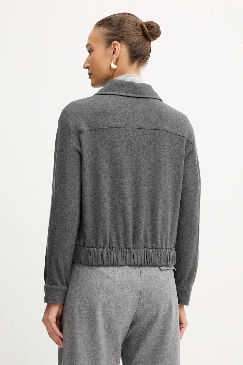 giacca con lana Emme by Marella colore grigio 2525906081200 miniatura 3