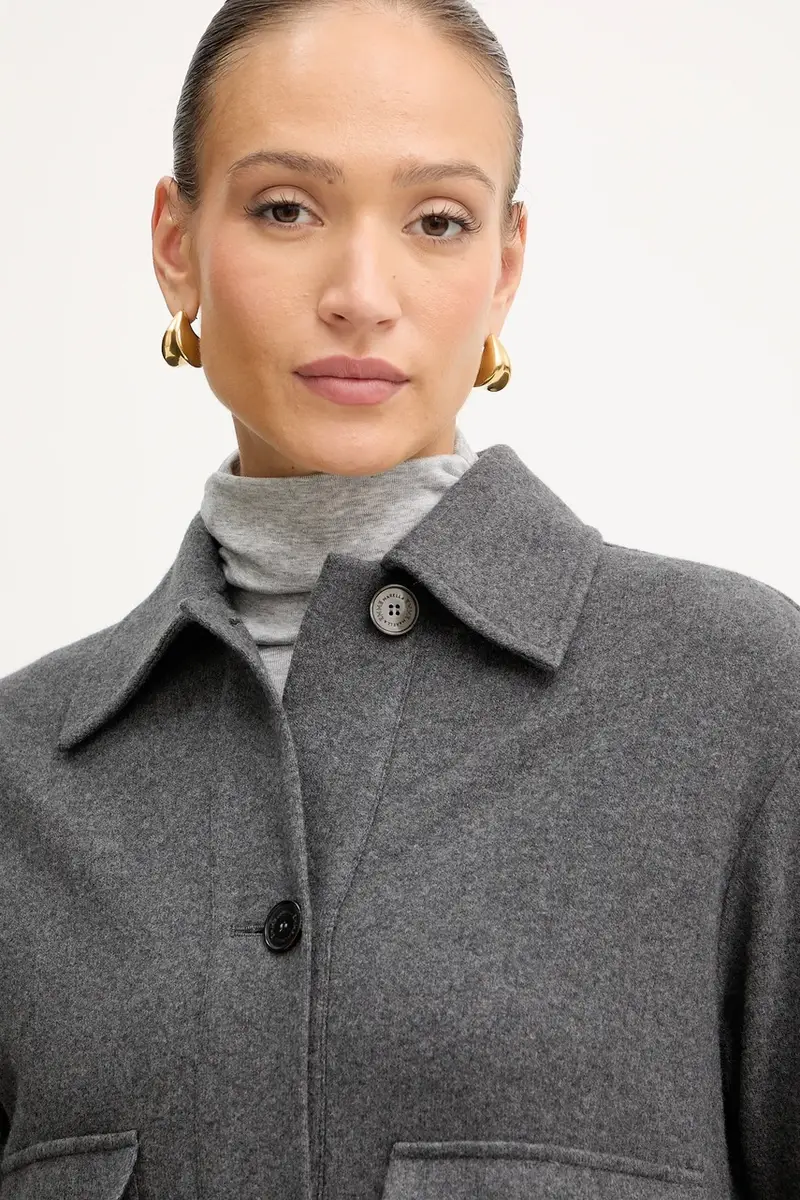 giacca con lana Emme by Marella colore grigio 2525906081200 miniatura 4