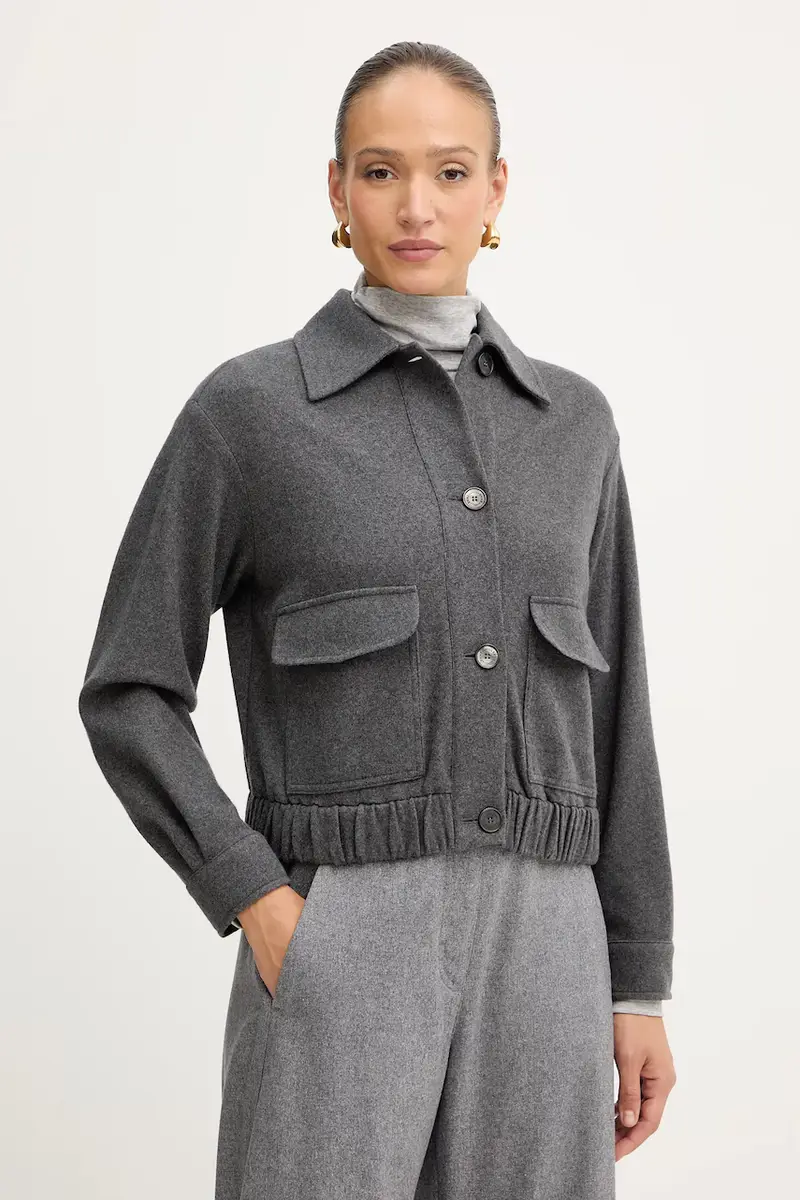 giacca con lana Emme by Marella colore grigio 2525906081200