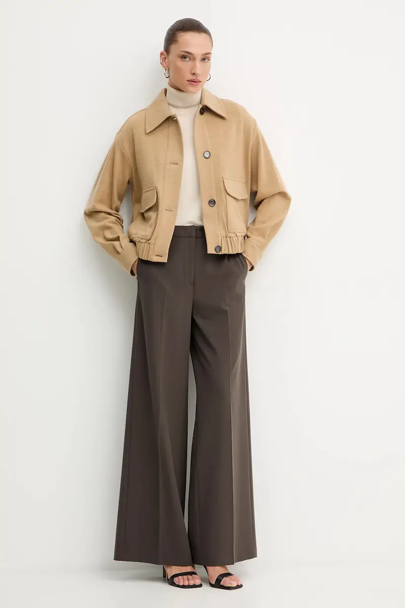 giacca con lana Emme by Marella colore marrone 2525906081200 miniatura 2