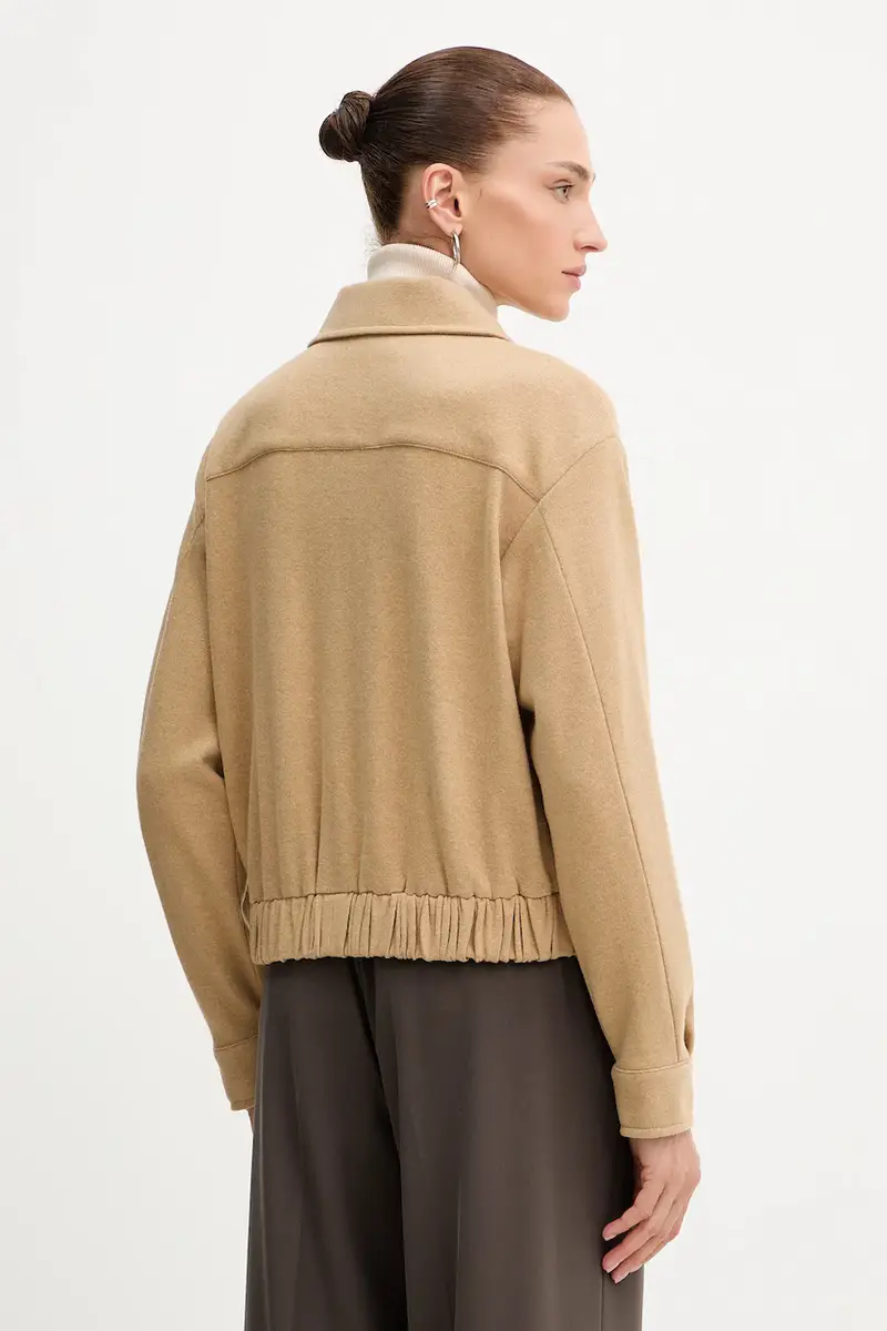 giacca con lana Emme by Marella colore marrone 2525906081200 miniatura 3