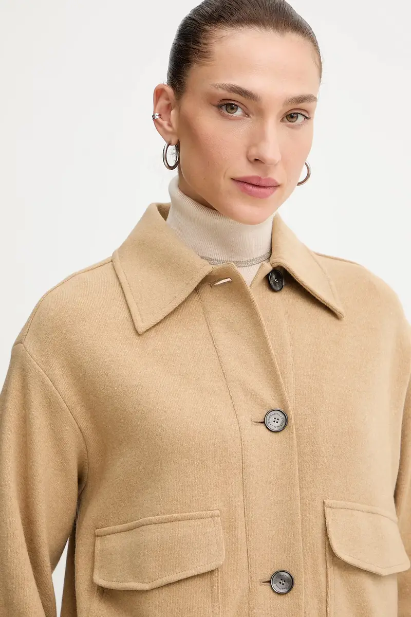 giacca con lana Emme by Marella colore marrone 2525906081200 miniatura 4