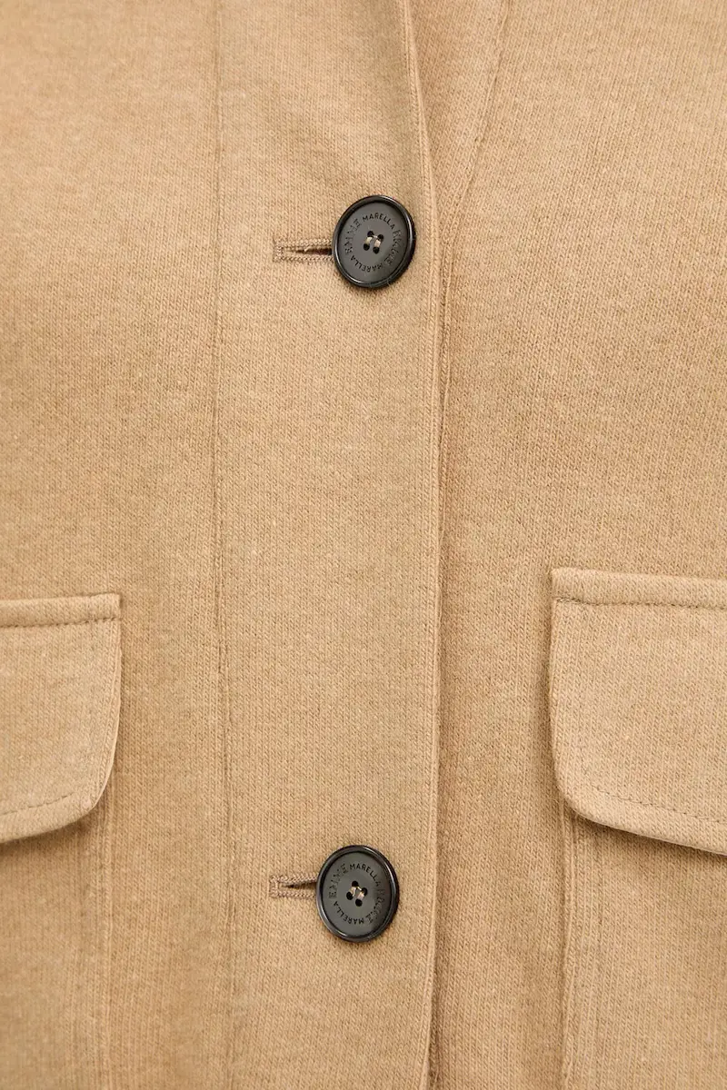 giacca con lana Emme by Marella colore marrone 2525906081200 miniatura 5