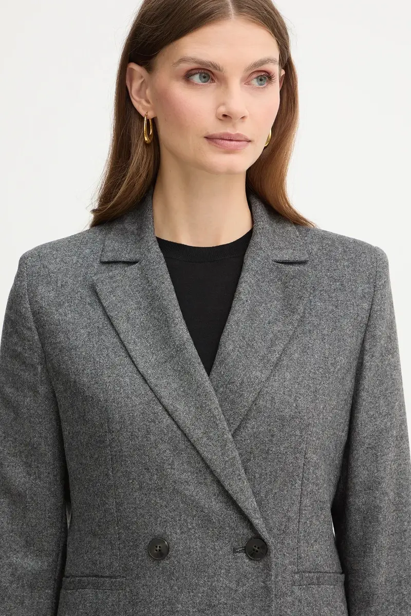 giacca con lana Emme by Marella Grigio miniatura 4