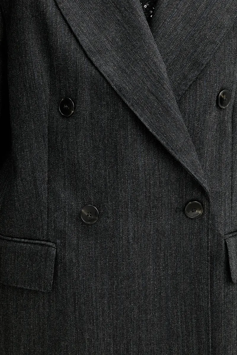 giacca in lana colore grigio 2523046012200 miniatura 5