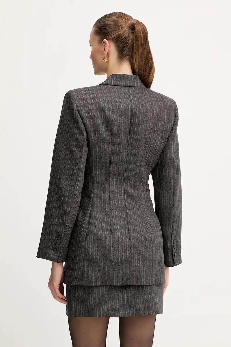 giacca in lana colore marrone 2523046052200 miniatura 3