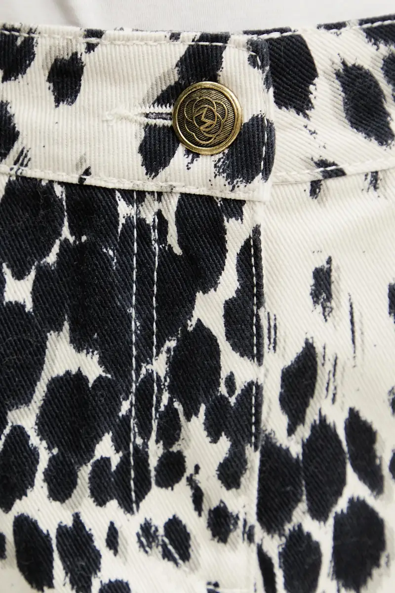 gonna di jeans LODOLA colore beige 2513101064200 miniatura 4