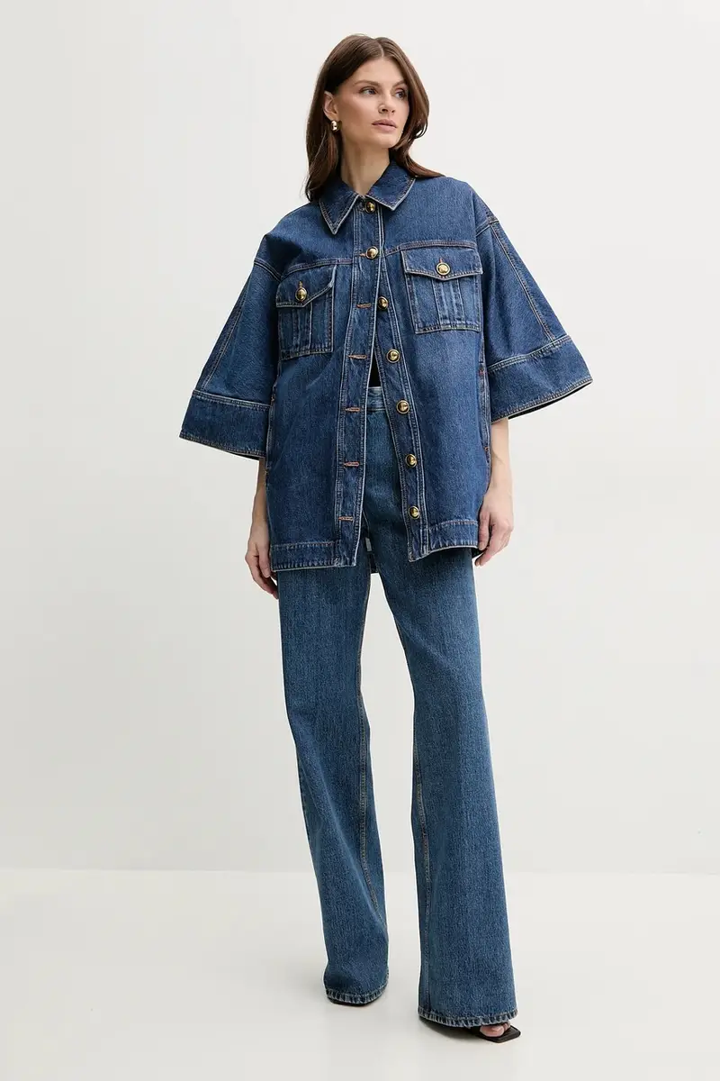 maglietta in cotone LANGUE donna colore nero 2513971025200 miniatura 2