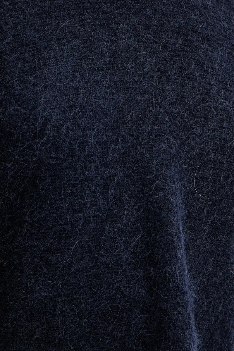 maglione con lana colore blu navy 2523366384200 miniatura 5