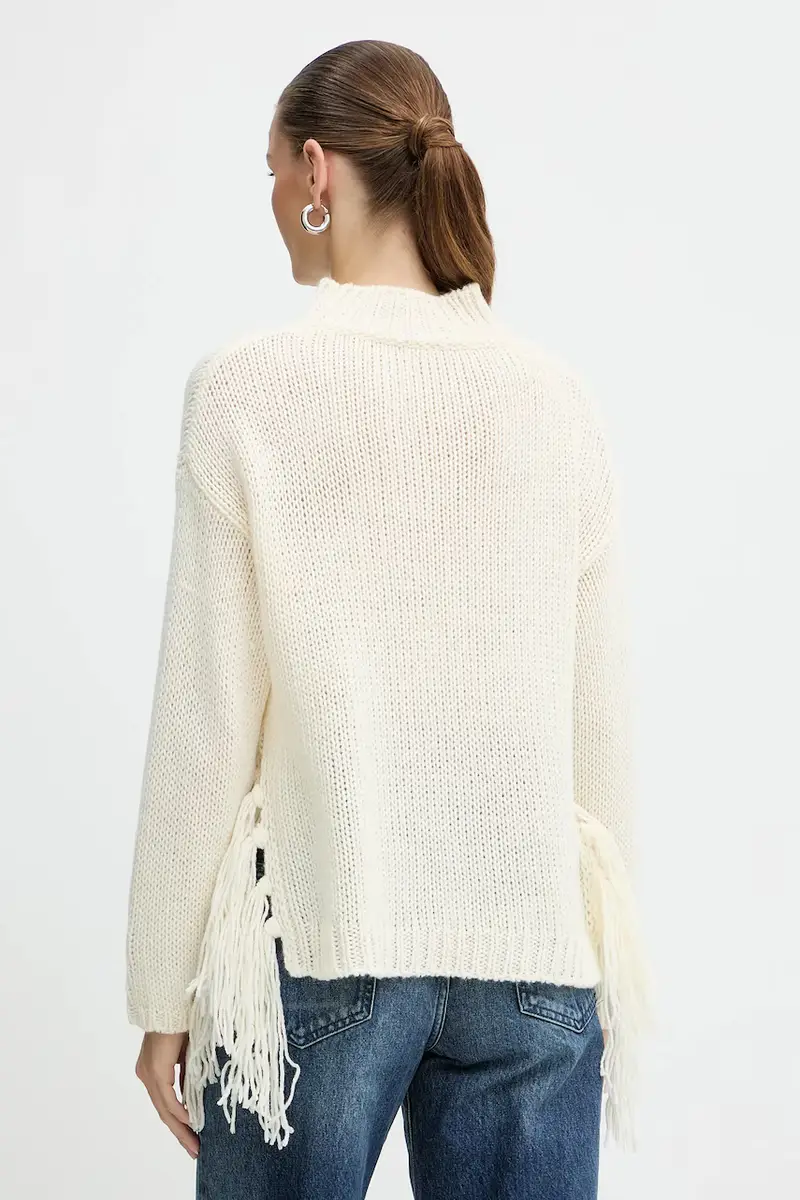 maglione con lana Emme by Marella colore beige 2525366082200 miniatura 3