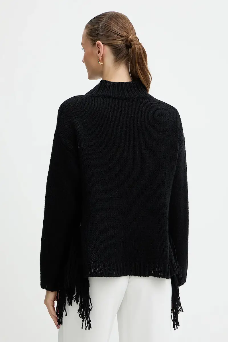 maglione con lana Emme by Marella colore nero 2525366082200 miniatura 3