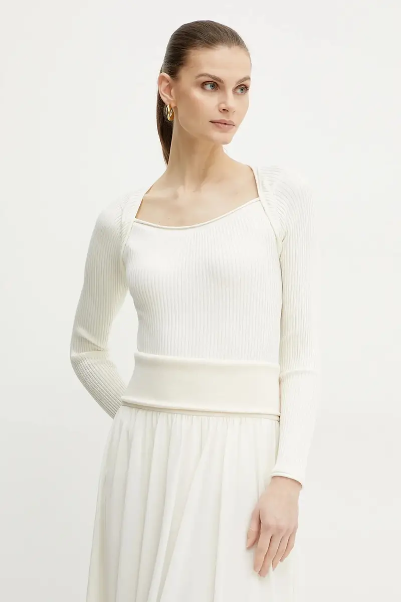 maglione DEBUTTO donna colore bianco 2513361061200 Beige