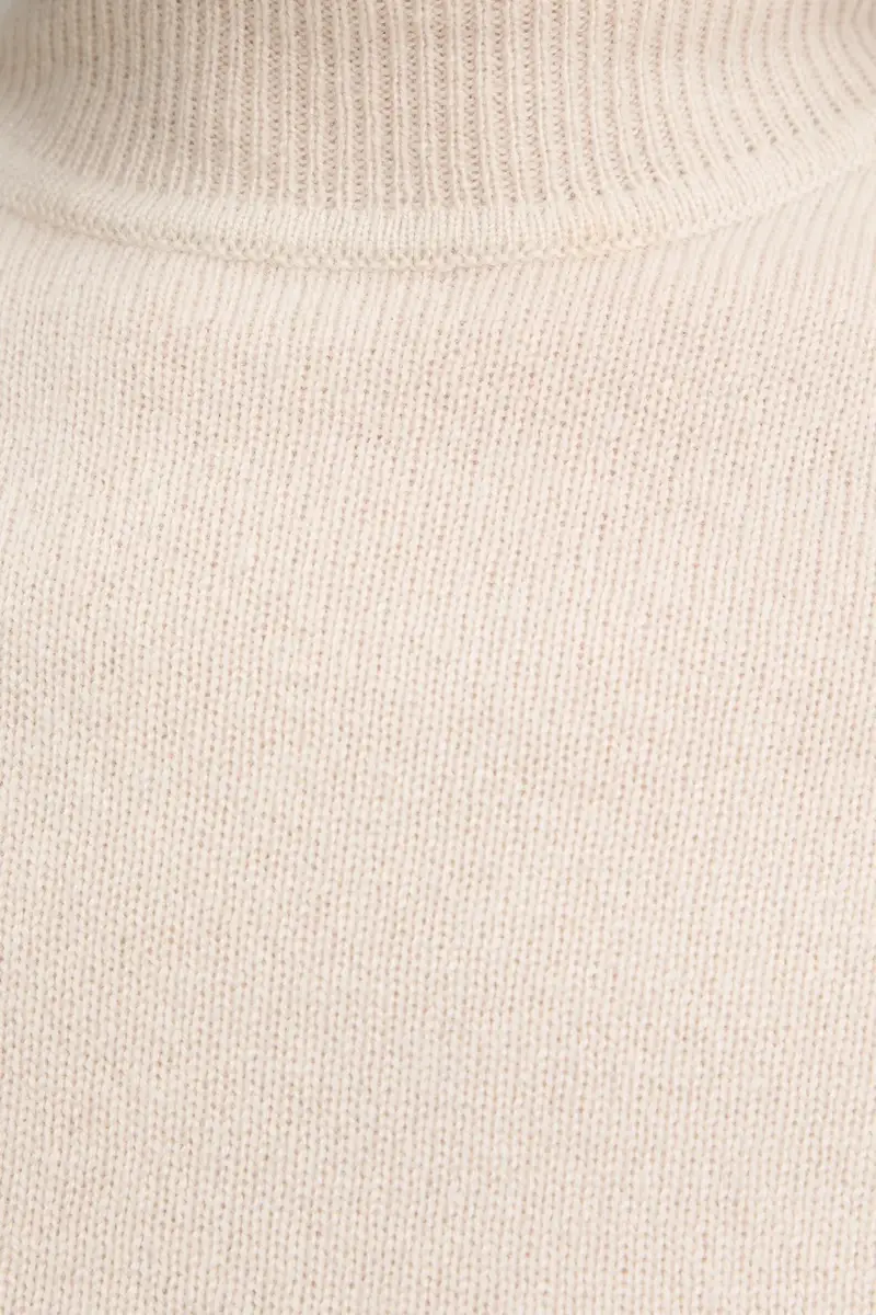 maglione in lana donna colore beige 2523366254200 miniatura 5