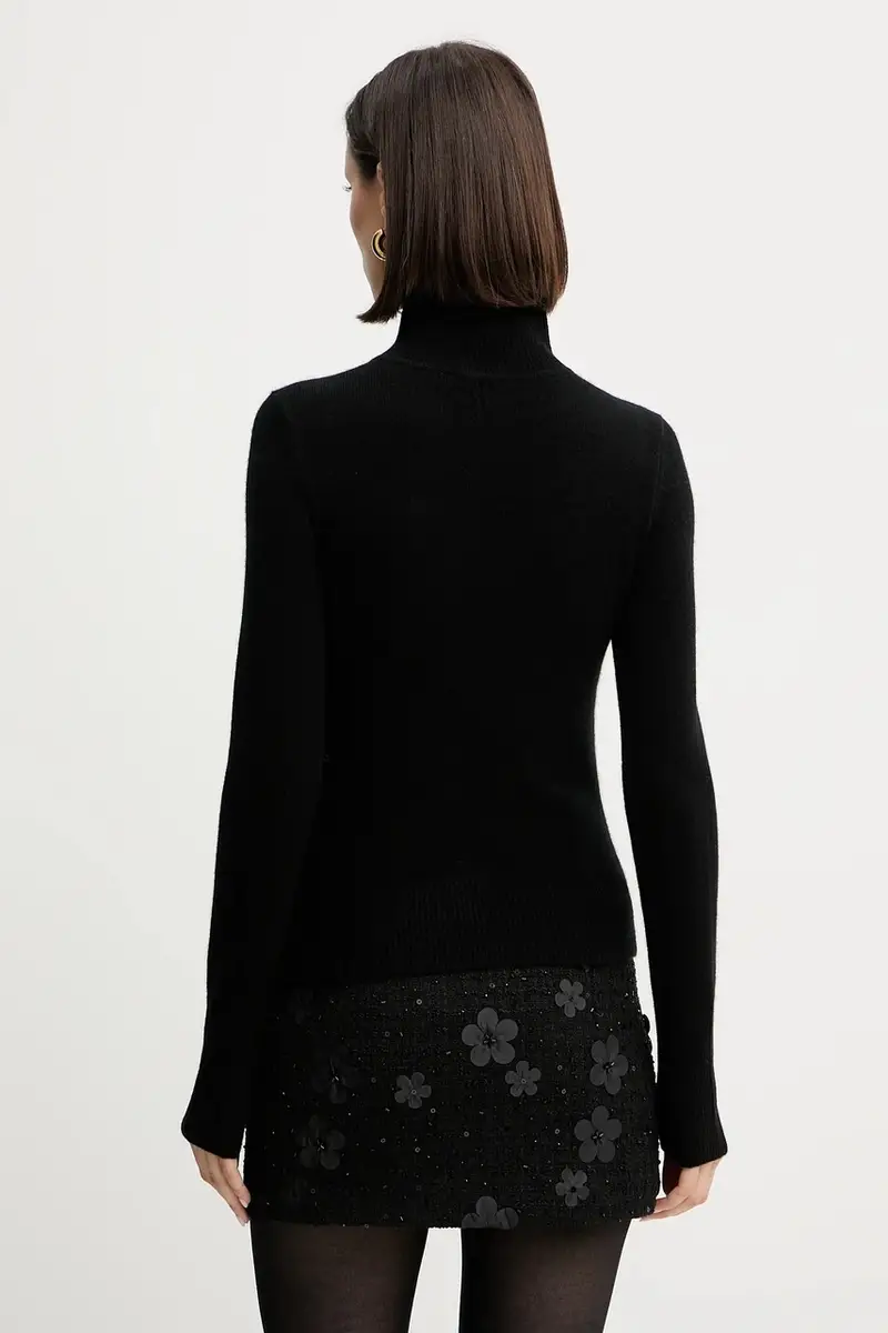 maglione in lana donna colore nero 2523366254200 miniatura 3