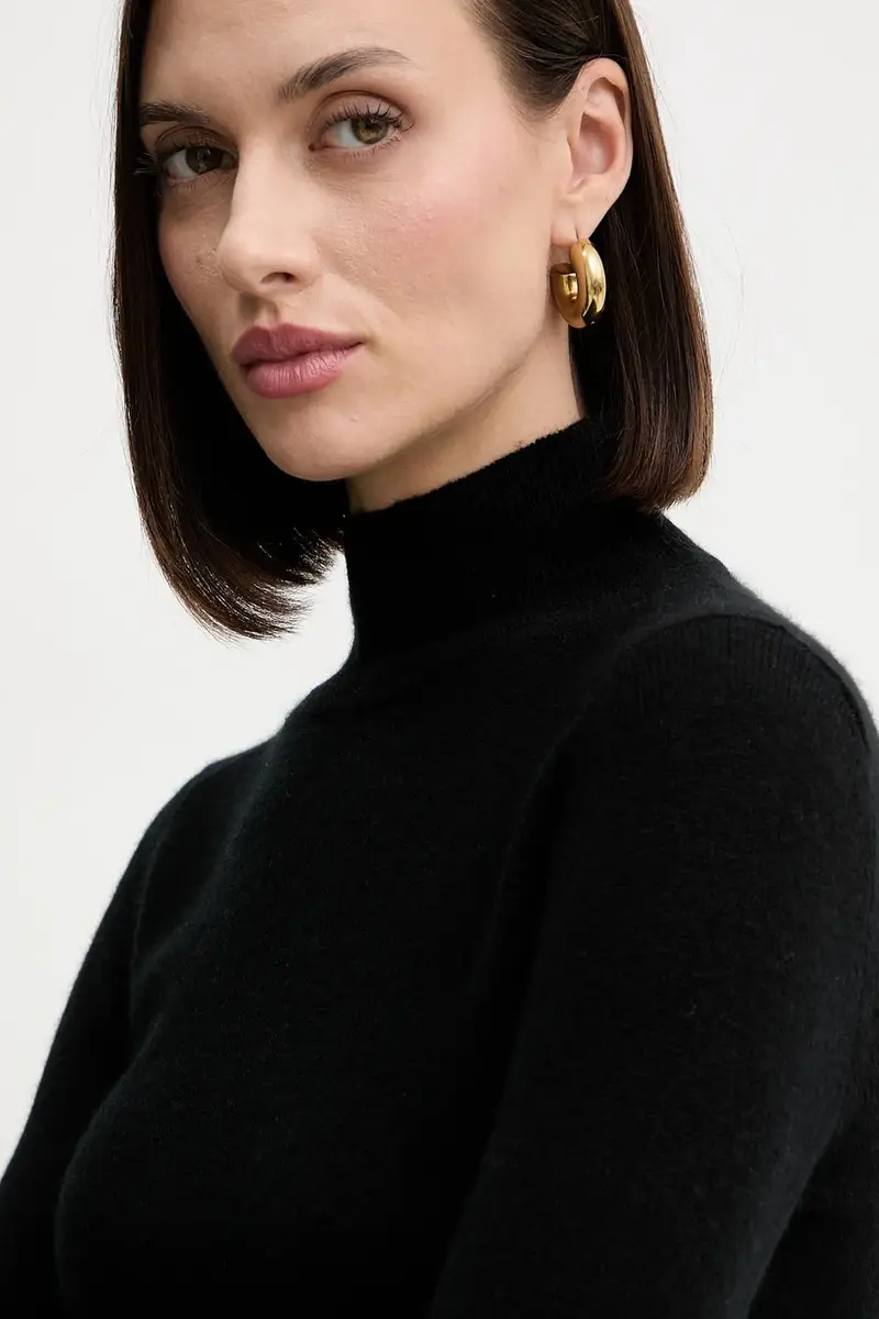 maglione in lana donna colore nero 2523366254200 miniatura 4