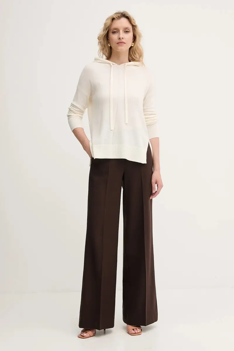 maglione in misto lana Emme by Marella donna colore beige 2525366011200 miniatura 2