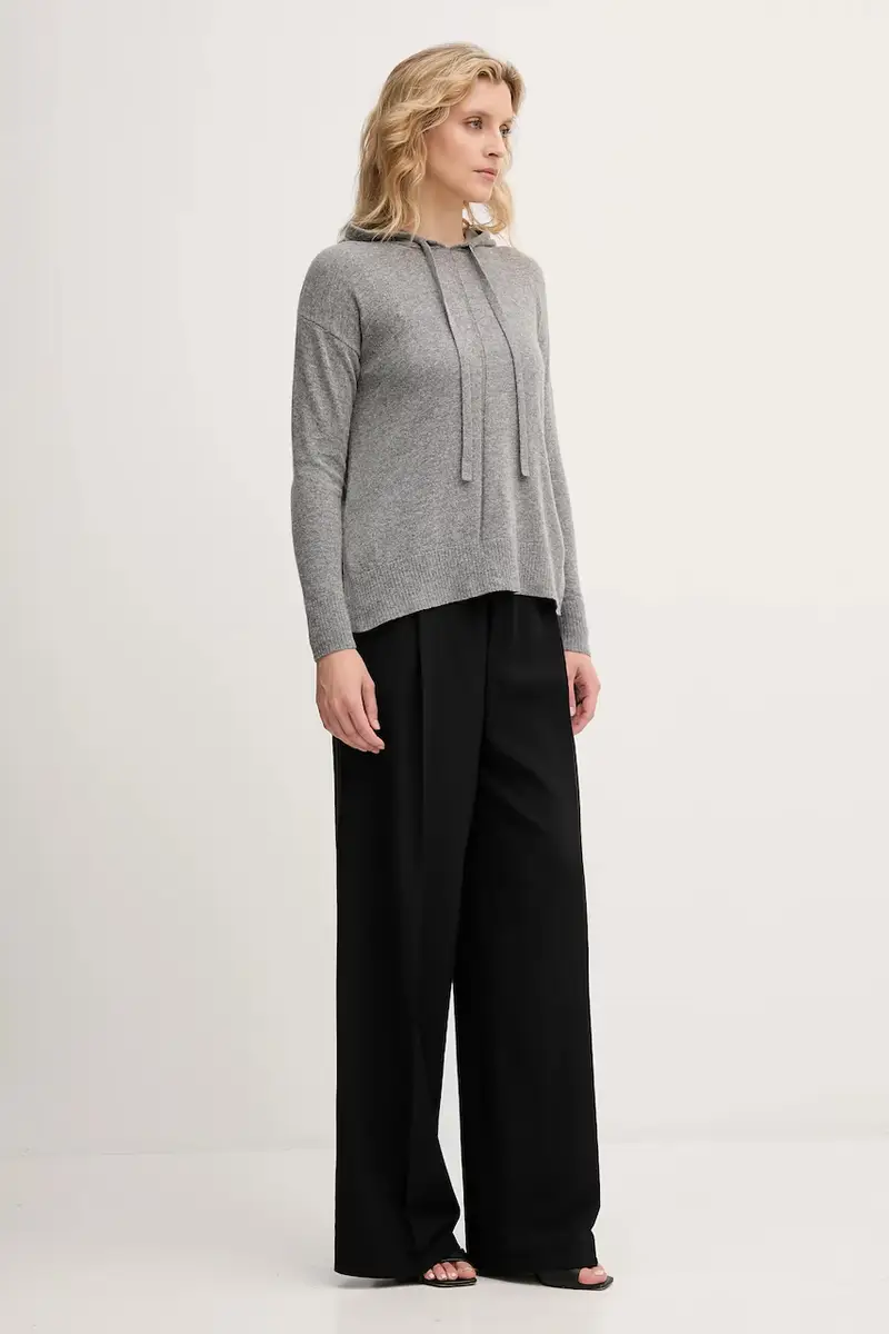 maglione in misto lana Emme by Marella donna colore grigio 2525366011200 miniatura 2