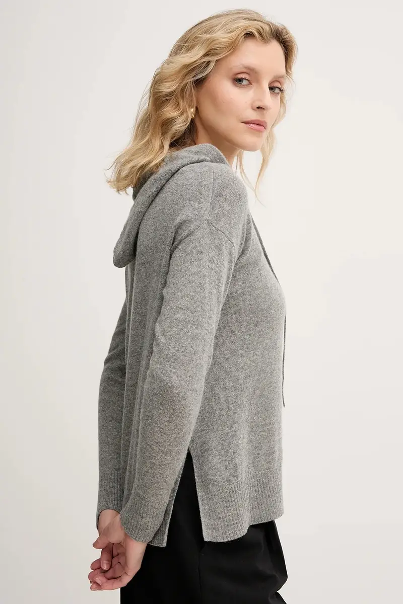 maglione in misto lana Emme by Marella donna colore grigio 2525366011200 miniatura 4