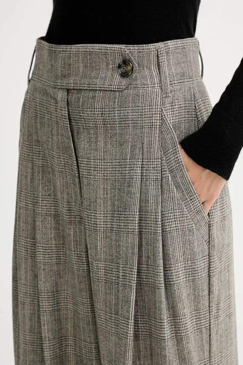 pantaloni Beige miniatura 4