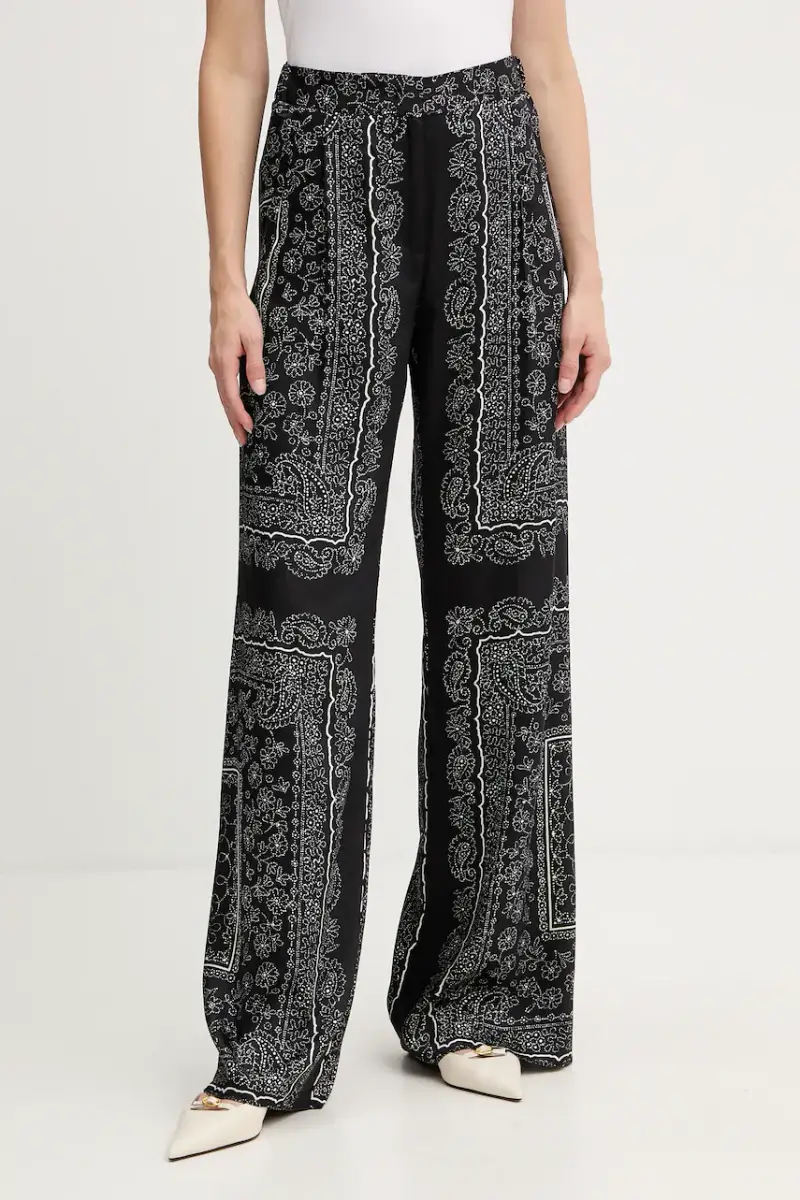 pantaloni donna colore nero 2523136271200