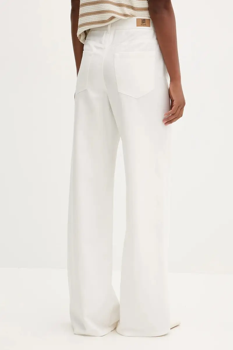 pantaloni Emme by Marella donna colore beige 2525136071200 miniatura 3