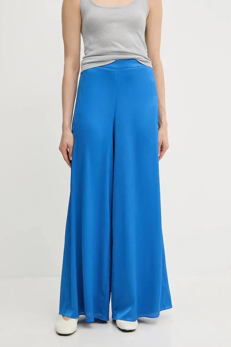 pantaloni Emme by Marella donna colore blu 2515131182200 Violetto