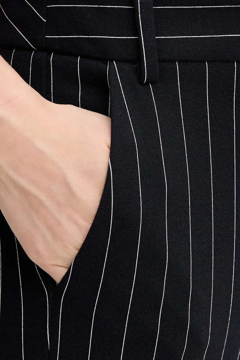 pantaloni Emme by Marella donna colore blu navy 2525786052200 miniatura 4