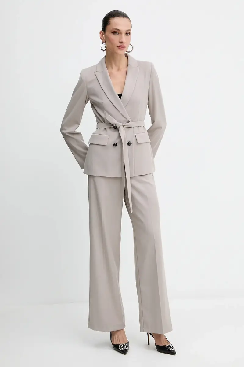 pantaloni Emme by Marella donna colore marrone 2525136141200 miniatura 2