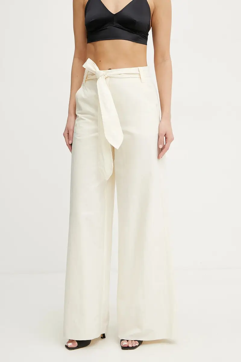 pantaloni LUCA donna colore beige 2513131032200